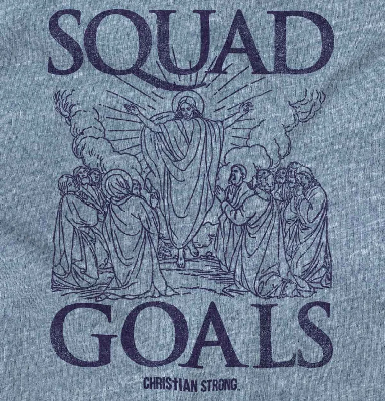 Jesus Squad Goals Baseball Raglan T