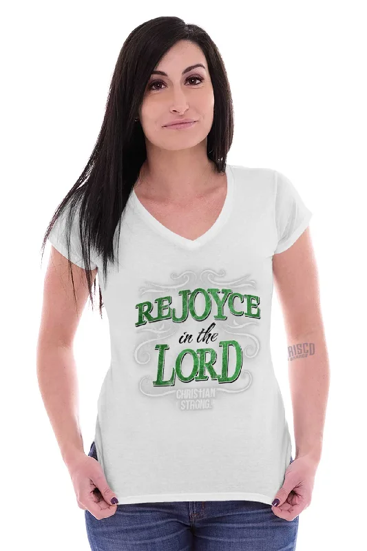 Rejoyce Junior Fit V-Neck T-Shirt