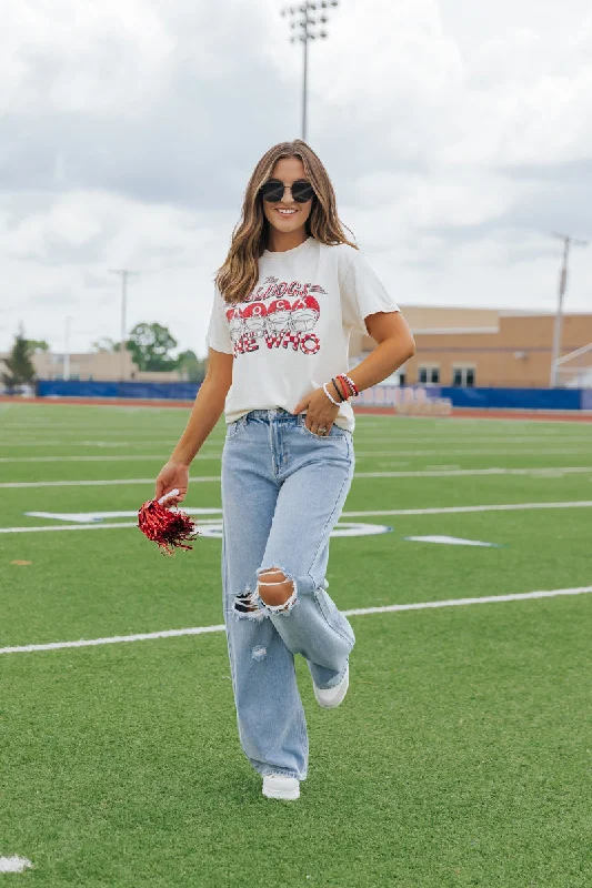 Georgia Bulldogs Graphic Tee - Cream