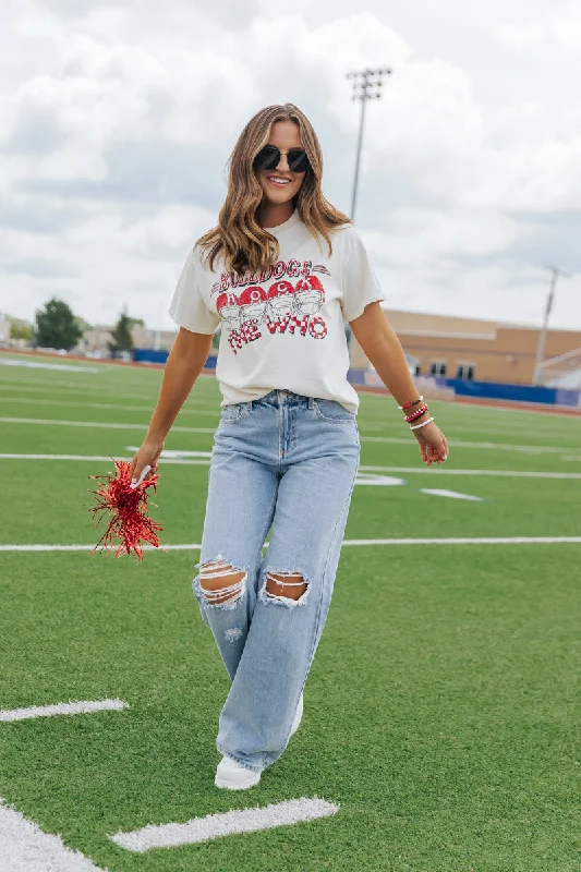 Georgia Bulldogs Graphic Tee - Cream