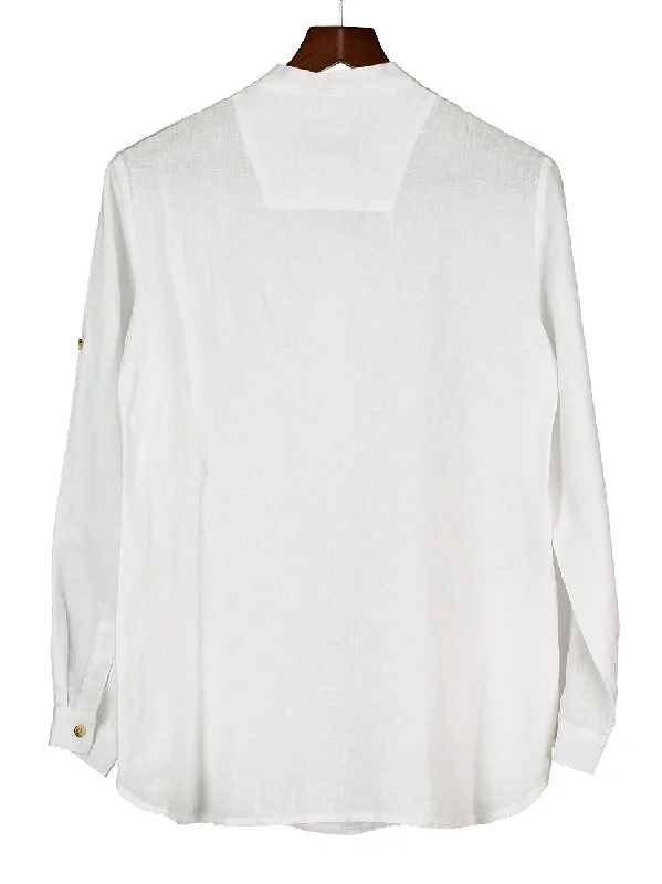 NEW TUNIC IN WHITE LINEN