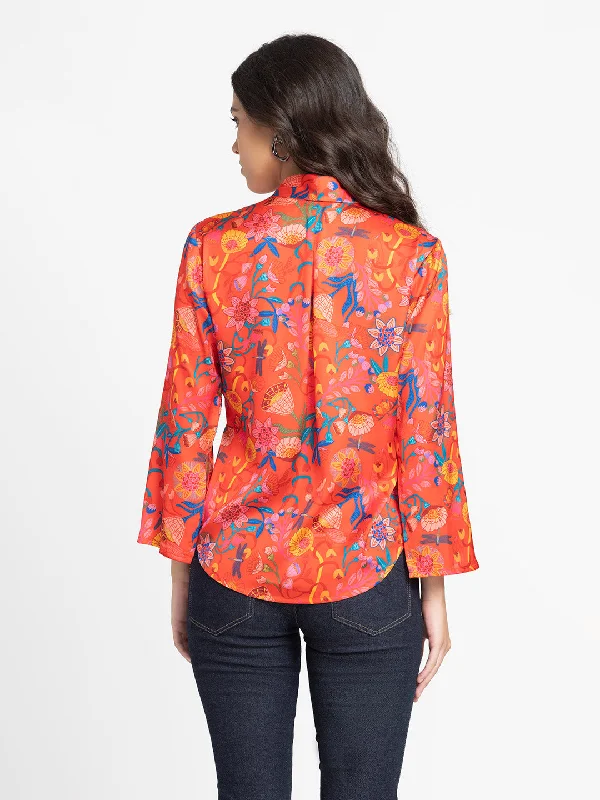 Camille Cinched Shirt Jacket