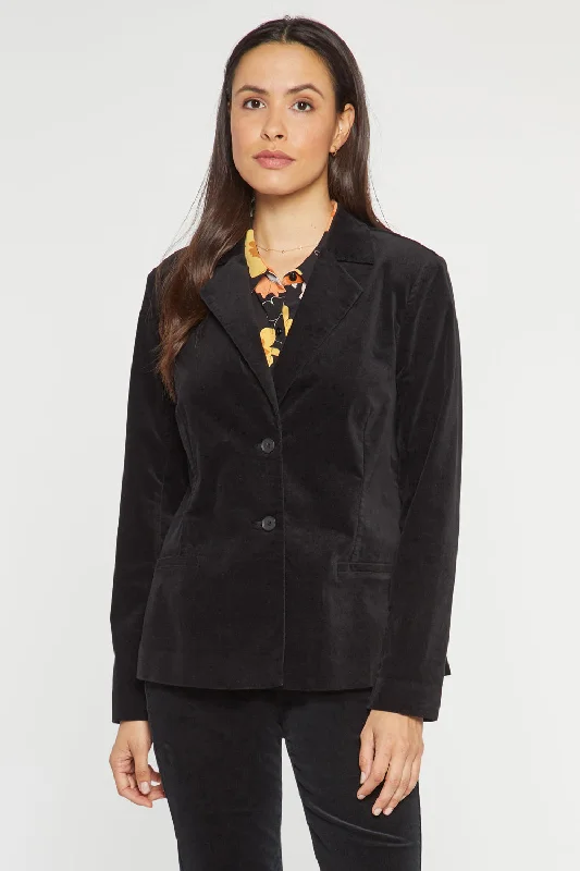 Classic Blazer Jacket - Black