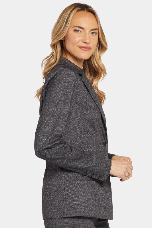 Classic Blazer Jacket  - Mondo Herringbone