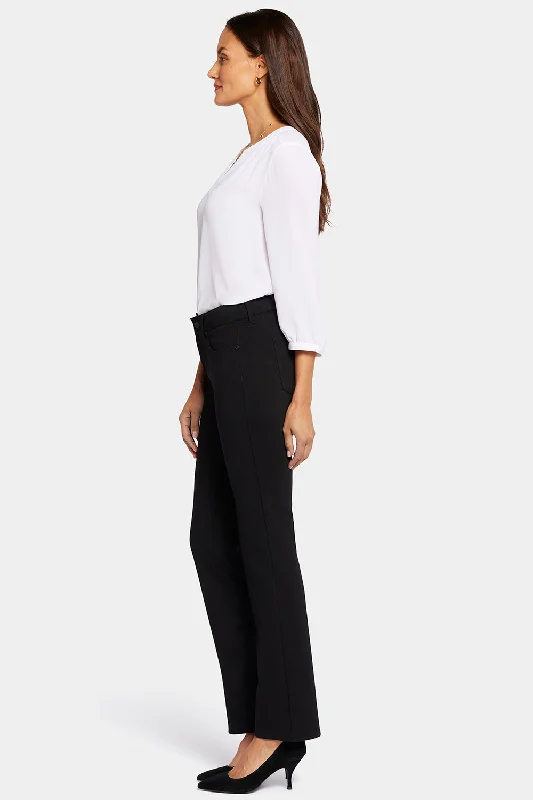 Marilyn Straight Pants - Black