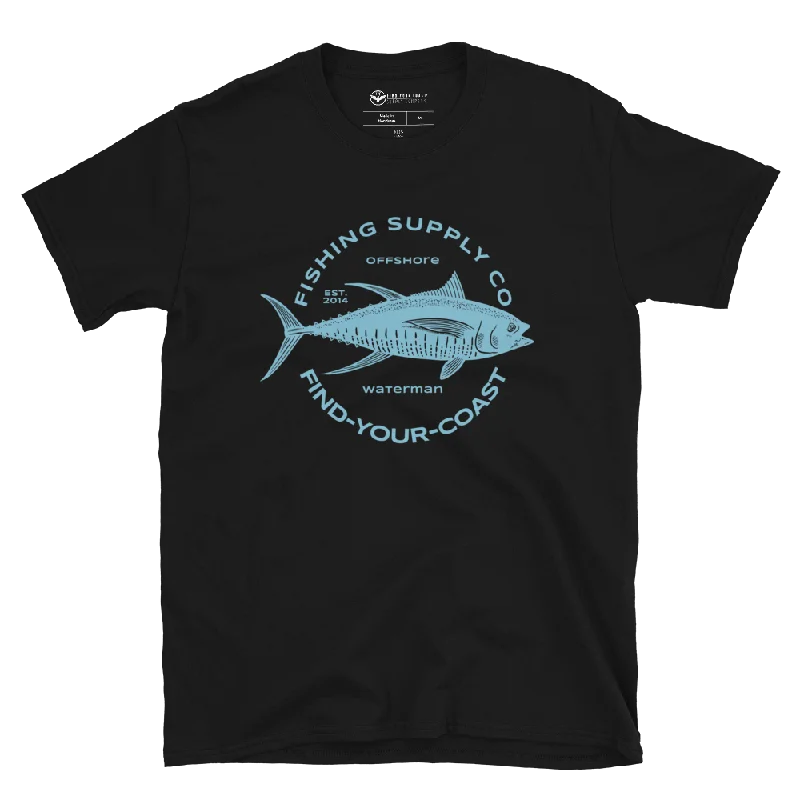 FYC Fishing Supply Co. Black Cotton Tee