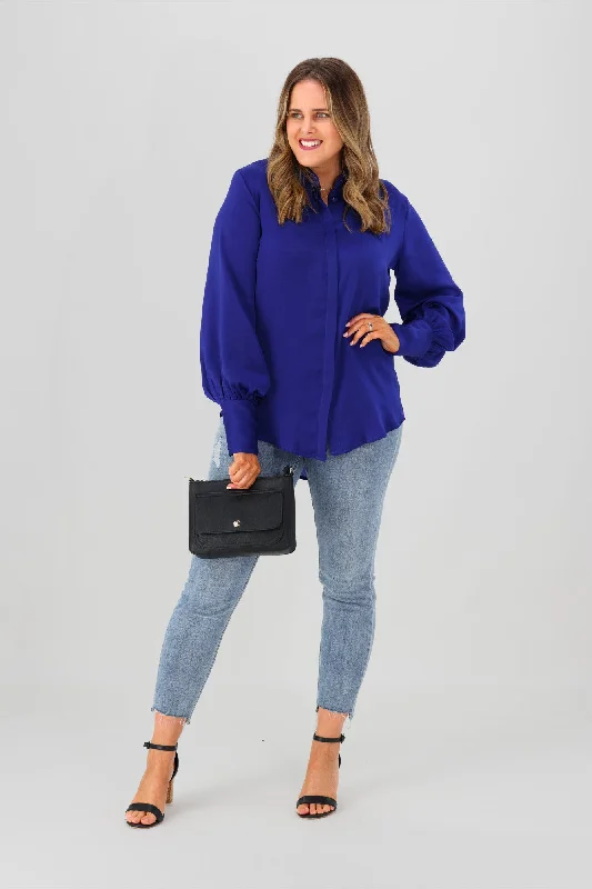 Roseason Farah Blouse Blue