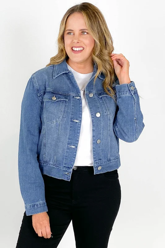 Sass Darcy Denim Jacket 80 Wash