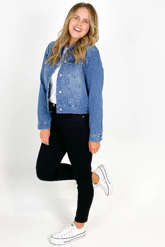 Sass Darcy Denim Jacket 80 Wash