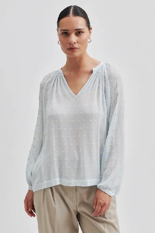 Second Female Cilla Ice Water Tunic Blouse