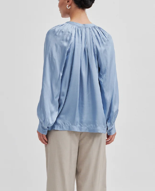 Second Female Noma Blue Tunic Blouse