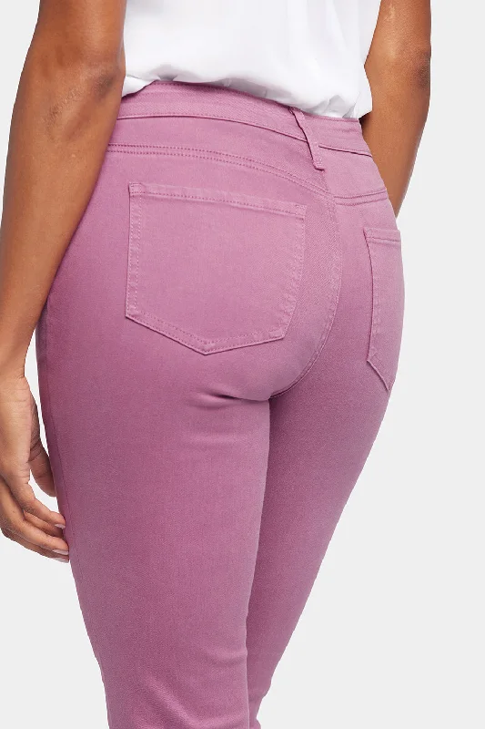 Sheri Slim Ankle Jeans - Mauve Haze