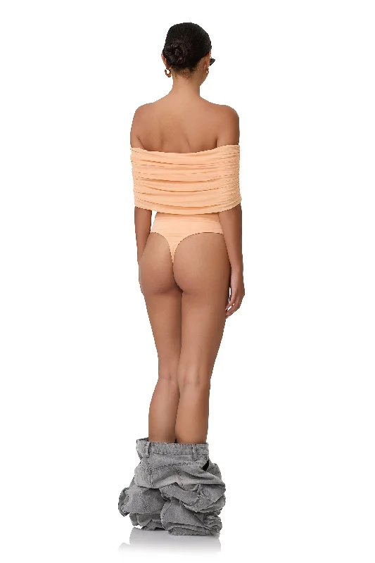 Divya Bodysuit - Peach Fuzz