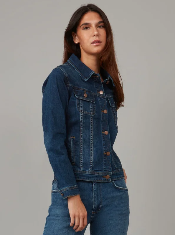 GABRIELLA-CSN Classic Denim Jacket - Cool Starry Night