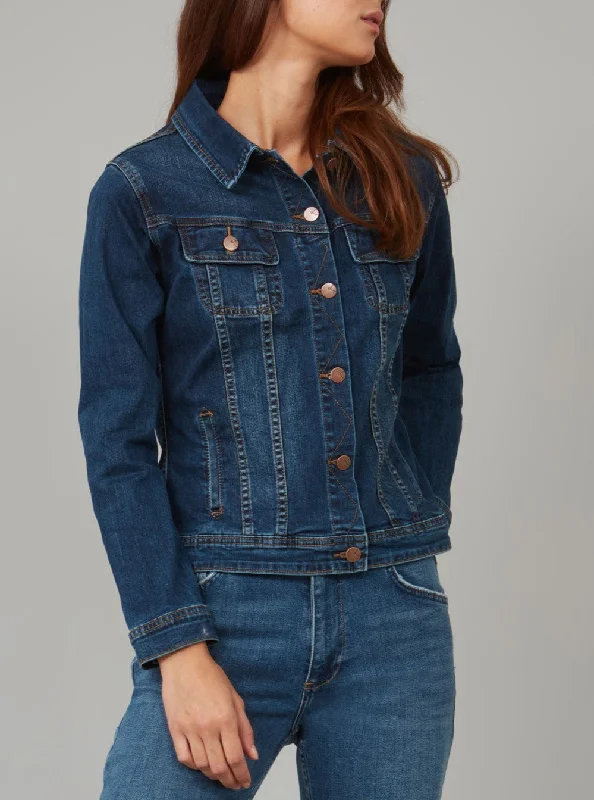 GABRIELLA-CSN Classic Denim Jacket - Cool Starry Night