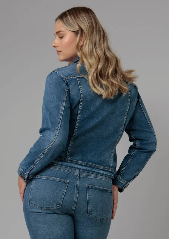 GABRIELLA-RCB Classic Denim Jacket - Rugged Classic Blue