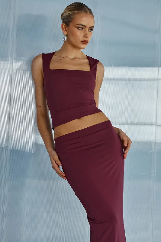 REIGN TOP - MERLOT