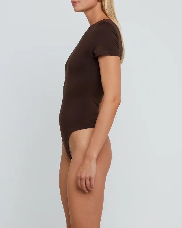 Contouring Crew Neck Bodysuit