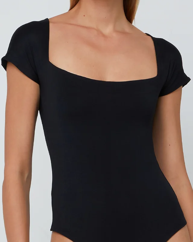 Contouring Square Neck Bodysuit