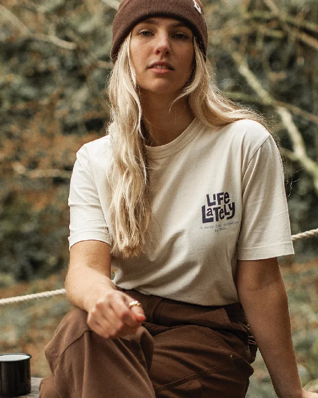 Life Lately T-Shirt - Bone