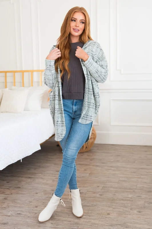 Moonlight Glow Modest Hooded Jacket