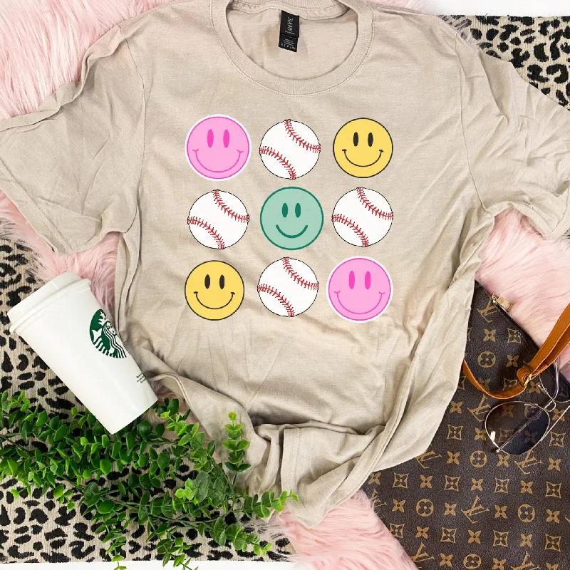 Smiley Sports tee (several options)