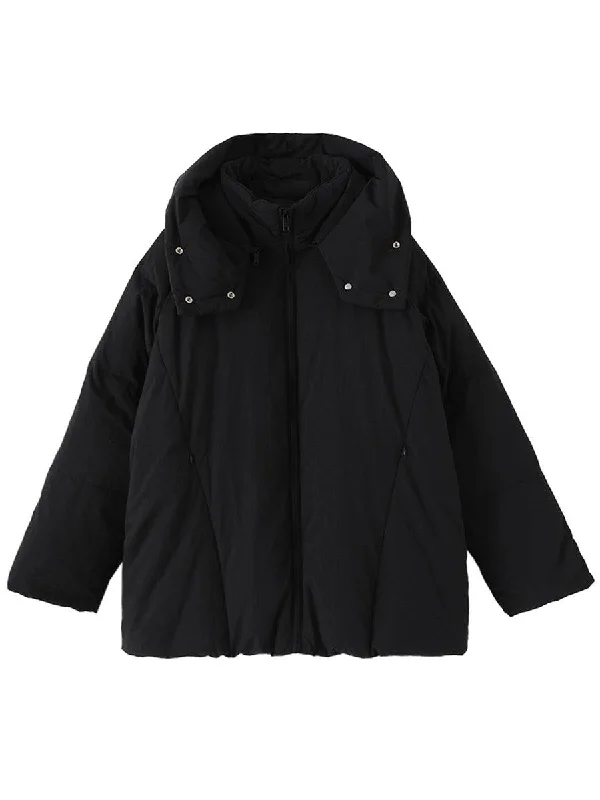 Detachable Hoodie Winter Coat