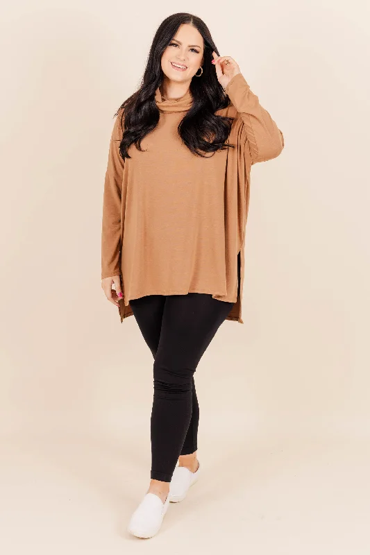 Closer To Your Heart Top, Deep Camel