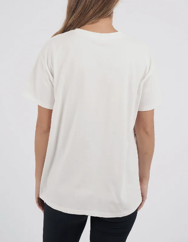 Foxwood Lioness Tee White