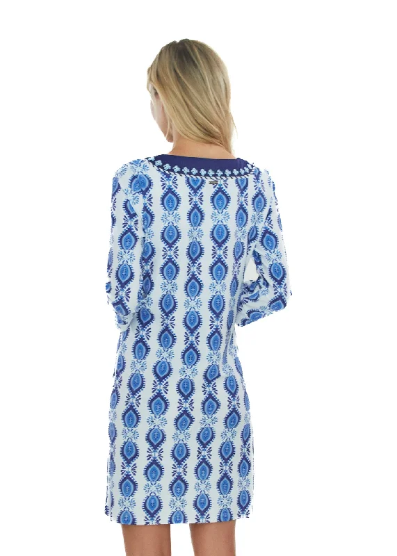 San Sebastian Embroidered Tunic Dress